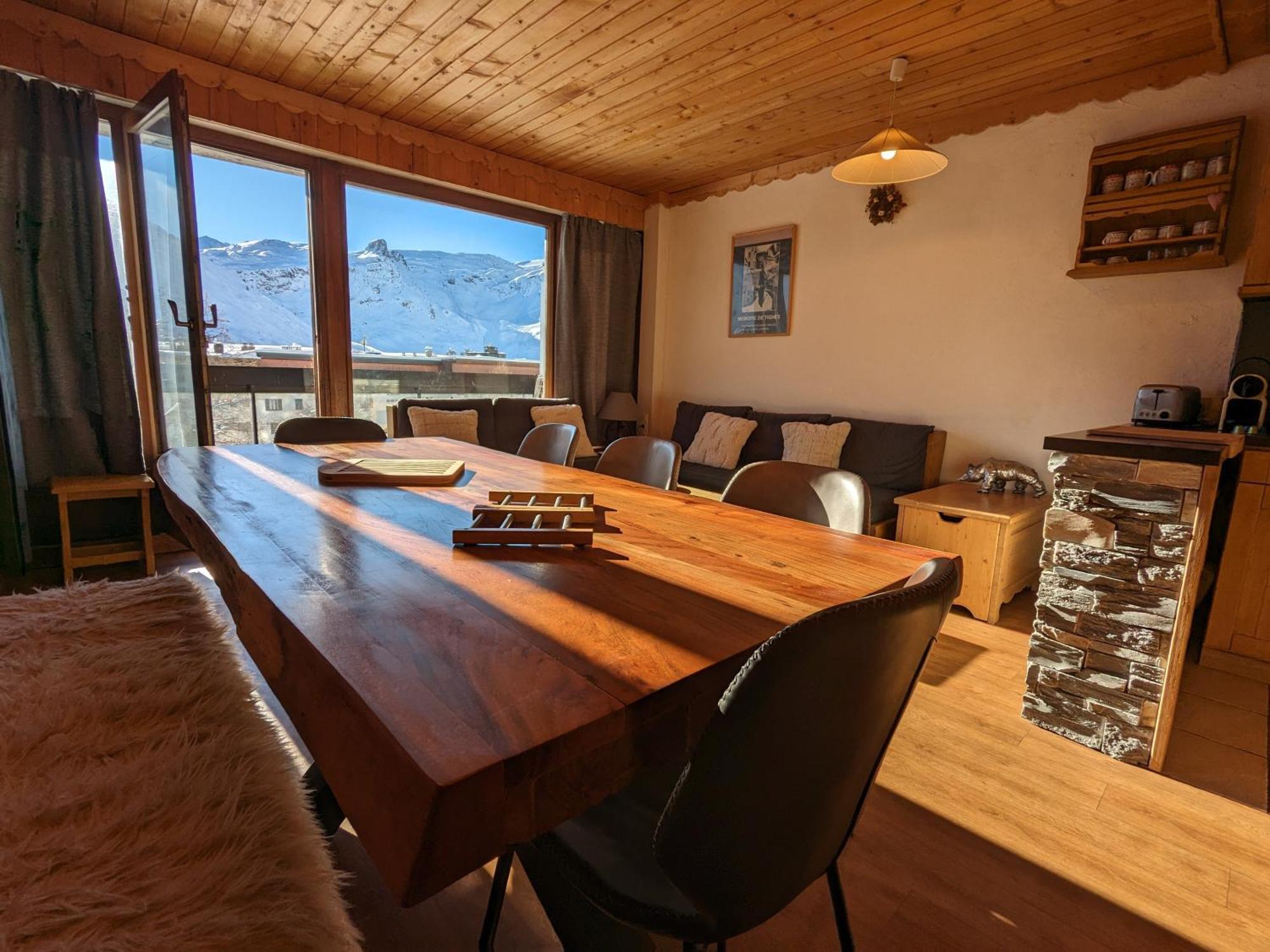 טיגנס Appartement Au Lac Ski Aux Pieds מראה חיצוני תמונה